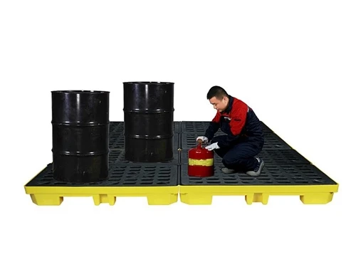 Ứng dụng sản phẩm|Pallet ngăn tràn SYSBEL để lưu trữ hóa chất an toàn hơn