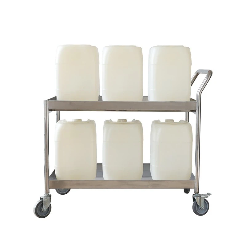 SYSBEL 2-Tier Stainless Steel Laboratory Cart On Wheels suppliers